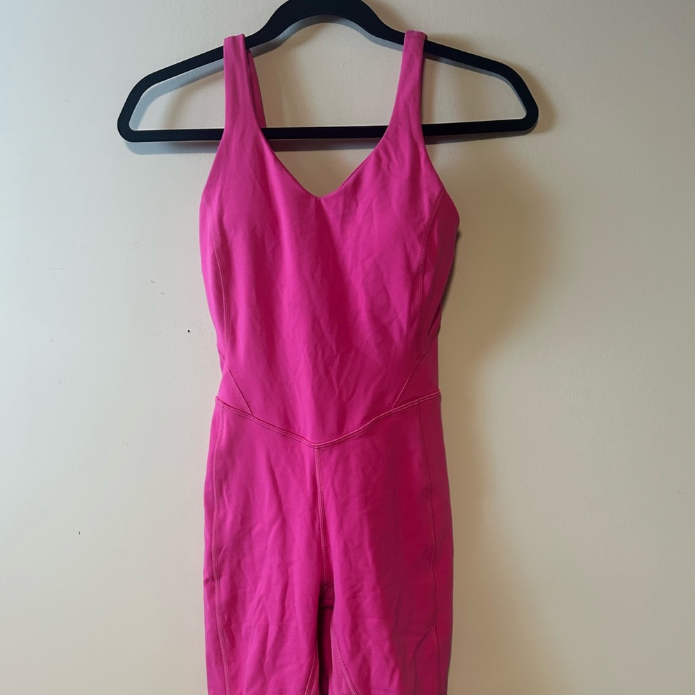 Lululemon Athletica Pink Bodysuit